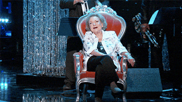 Betty White Queen GIF by NBC