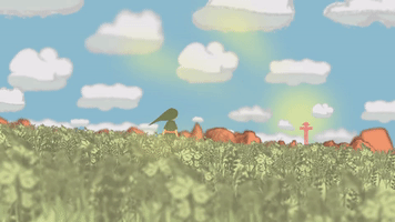 franciscotomasbell relax nintendo link landscape GIF