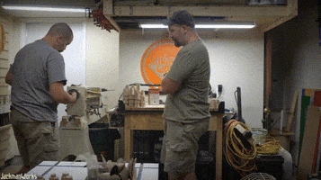 woodworking jackman GIF