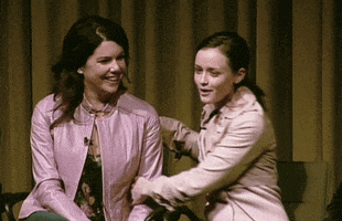 gilmore girls hugs GIF by The Paley Center for Media