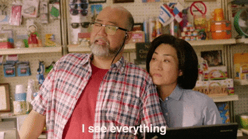 watching me too GIF by Kim's Convenience