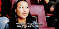 SableFawn glee santana lopez oh please you guys love me GIF