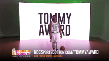 boston celtics tommy award GIF by NBC Sports Boston