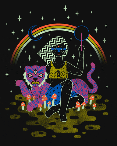magic witch GIF by Threadless