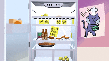kitchen fridge GIF by GIPHY Studios Originals