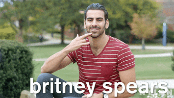 britney spears singer GIF by Nyle DiMarco