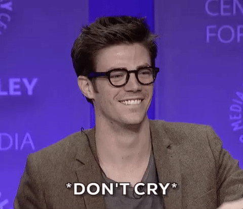The Flash Holding Back Tears GIF by The Paley Center for Media