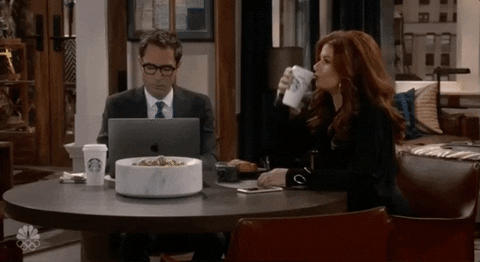 Debra Messing Nbc GIF by Will & Grace - Find & Share on GIPHY