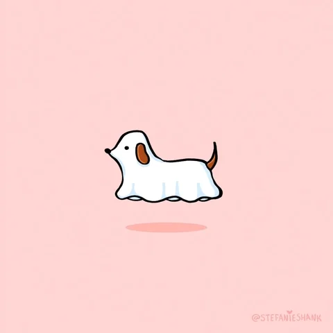 dog halloween GIF by Stefanie Shank