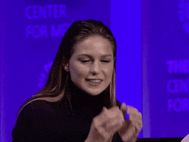 Shocked Melissa Benoist GIF by The Paley Center for Media