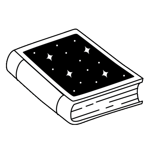 Night Read Sticker by Emma Darvick for iOS & Android | GIPHY