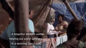 bunnybisous hbo vogue qatar veep GIF
