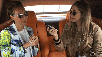 stylymag dubai rolls royce savoir flair girls in car GIF