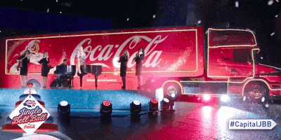 coca cola christmas GIF by Capital FM