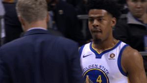 quinn cook player court GIF by NBA