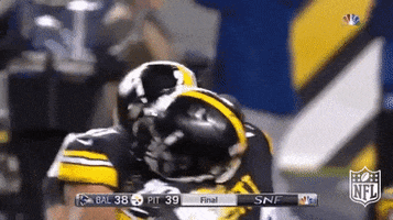 stephon tuitt jumping for joy GIF by NFL