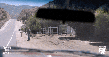 angry road rage GIF by You're The Worst 