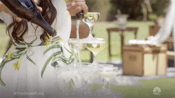 season 2 drinking GIF by The Good Place
