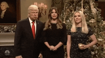 donald trump christmas GIF by Saturday Night Live