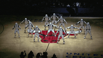 star wars halftime GIF by NBA