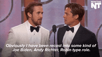 ryan gosling awards GIF by NowThis 