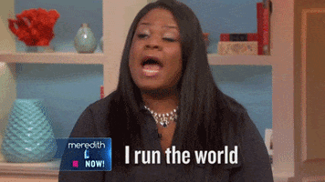 run the world beyonce GIF by The Meredith Vieira Show