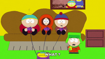 eric cartman half listening GIF by South Park 