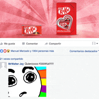 social media fun GIF by KitKat® Colombia