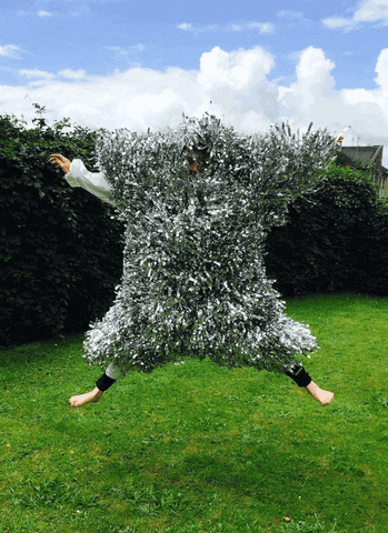 rachelkiernan explosion costume silver yetti GIF