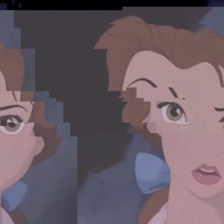 beauty and the beast disney GIF by Anne Horel