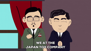 japanese concerned conerns GIF by South Park 