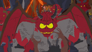 wings devil GIF by South Park 