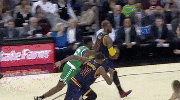 posterized cleveland cavaliers GIF by NBA