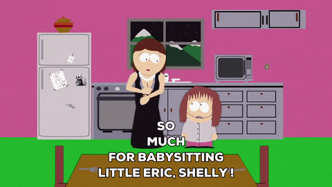 liane cartman shelly marsh GIF by South Park