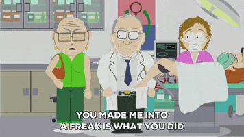 angry doctor GIF by South Park 