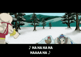 eric cartman laughing GIF by South Park