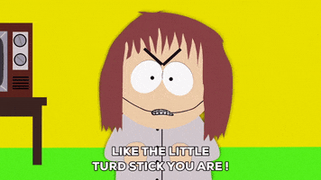 angry girl GIF by South Park 