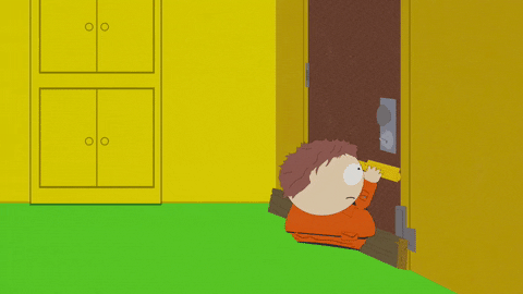 eric cartman door GIF by South Park