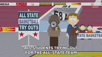 basketball announcement GIF by South Park 
