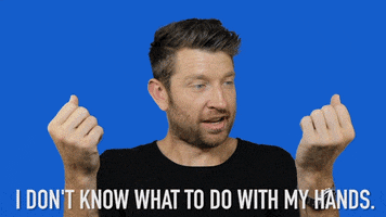 confused i don't know what to do with my hands GIF by Brett Eldredge