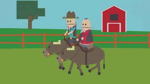 Horses Riding GIF by South Park - Find & Share on GIPHY