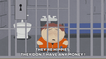 eric cartman prison GIF by South Park 