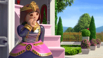 queen hello GIF by PLAYMOBIL
