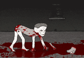 fucked up dog GIF by David Firth