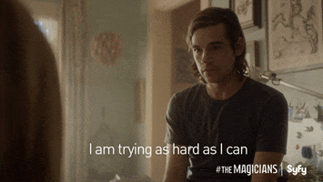 trying hard the magicians GIF by SYFY