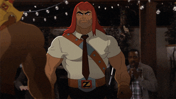 fight robot GIF by Son of Zorn