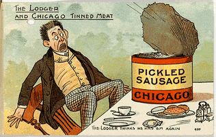 mystery meat pickled sausage GIF by US National Archives