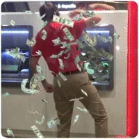 make it rain loop GIF by Chris Timmons
