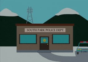 police station car GIF by South Park 