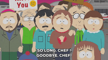 liane cartman goodbye GIF by South Park 